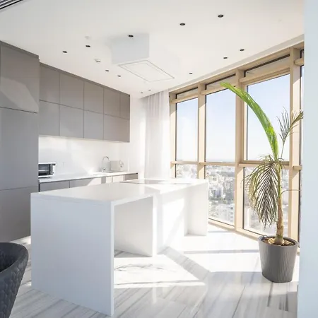 360 Nicosia-3 Bedrooms Exclusive Panoramic View Apartment Nikosia