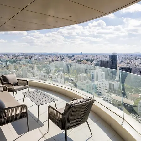 360 Nicosia-3 Bedrooms Exclusive Panoramic View Apartment